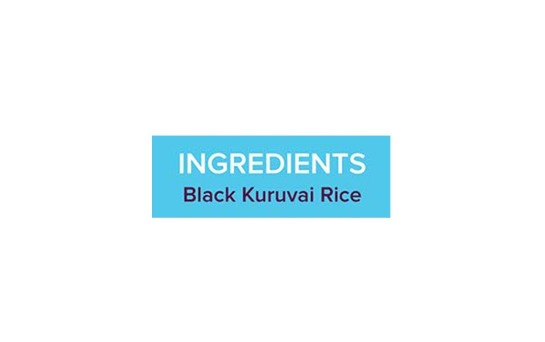 Bliss Tree Ancient Grains Black Kuruvai Rice   Pack  300 grams